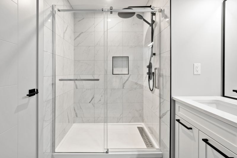 Elegant Shower Features